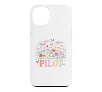 Avions Floraux fantaisistes - Rêve d'aviation Coque pour iPhone 13
