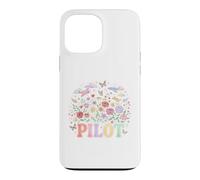 Avions Floraux fantaisistes - Rêve d'aviation Coque pour iPhone 13 Pro Max