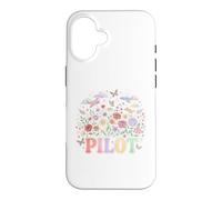 Avions Floraux fantaisistes - Rêve d'aviation Coque pour iPhone 16