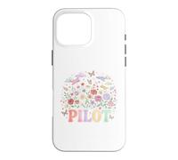 Avions Floraux fantaisistes - Rêve d'aviation Coque pour iPhone 16 Pro Max
