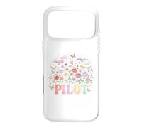 Avions Floraux fantaisistes - Rêve d'aviation Coque pour iPhone 17 Pro Max