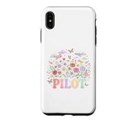 Avions Floraux fantaisistes - Rêve d'aviation Coque pour iPhone XS Max