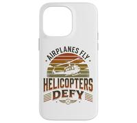 Avions Fly Helicopters Defy Pilot Aviation Citation Coque pour iPhone 14 Pro Max