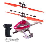 Avions RC pour,Hélicoptère Télécommandé à Contrôle Gestuel avec Lumière LED | Jouet Aéronef Extérieur pour Offrant Une Expérience de Jeu Amusante pour Le Jardin Le Parc et Le