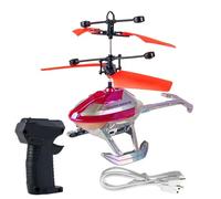 Avions RC pour - Hélicoptère Télécommandé à Contrôle Gestuel avec Lumière LED - Jouet Aéronef Extérieur pour Offrant Une Expérience de Jeu Amusante pour Le Jardin Le Parc et Le