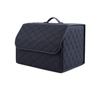 AVIRAA Sacs pour Coffre De Voiture Cuir Rangements pour Coffre pour Mercedes Benz R SLC SLK SL S Class V Class Boîte Rangement Voiture Pliante Accessoires Auto, Black L