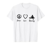 Aviron Amour Aviron Enthousiaste Bateau à rames T-Shirt Graphique avec Valeur