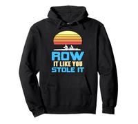 Aviron comme Si Tu L’Avais Volé Soleil Rétro Sweat à Capuche