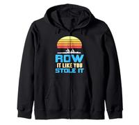 Aviron comme Si Tu L’Avais Volé Soleil Rétro Sweat à Capuche