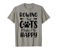 Aviron drôle, équipe d'aviron universitaire, barreur, équipage T-Shirt
