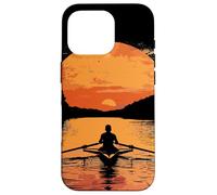Aviron Illustration Equipier Barreur Coque pour iPhone 16 Pro