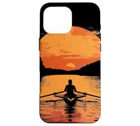 Aviron Illustration Equipier Barreur Coque pour iPhone 16 Pro Max