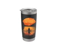 Aviron Illustration Equipier Barreur Gobelet isotherme en acier inoxydable double paroi