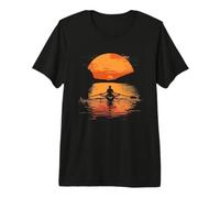Aviron Illustration Equipier Barreur T-Shirt Haut de Gamme