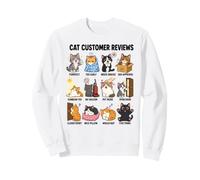 Avis Clients Chat Drôle Purrfect Kawaii Chaton Humour Sweatshirt