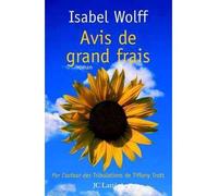 Avis de grand frais - Isabel Wolff - Lattes - broché - Roman