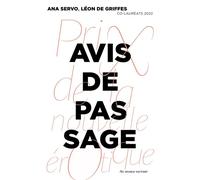 Avis de pas sage Prix de la nouvelle érotique - COLLECTIF PRIX DE LA NOUVELLE ÉROTIQUE - Au diable vauvert - broché - Roman