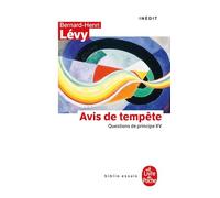 Avis de tempête (Questions de principe, XV)
