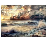 Avis de tempête sur la côte, Version française (Calendrier mural 2026 DIN A3 portrait), Calendrier CALVENDO mensuel