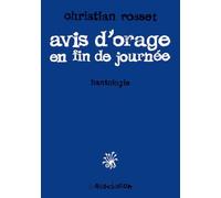 Avis d'orage en fin de journée - Christian Rosset - L'association - broché - Bande dessinée