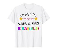Avis d'utilisateur Bisabuelos de Sorpresa Futuros Anuncio Embarazo T-Shirt