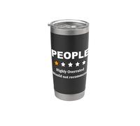 Avis People One Star | Ne recommanderait pas d'évaluation amusante Gobelet isotherme en acier inoxydable double paroi