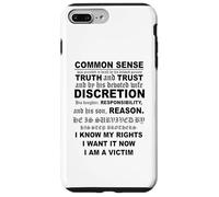 Avis sur la Mort du Bon Sens Coque pour iPhone 7 Plus/8 Plus