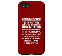 Avis sur la Mort du Bon Sens Coque pour iPhone SE (2020) / 7/8