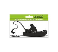 Avisa Autocollant AutoTattoo Fisher in Boat - 14x6,5cm