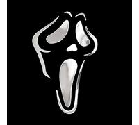 Avisa Autocollant Nickel 'Scary Face' - 45x70mm