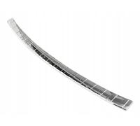 AVISA | Compatible avec Citroen C5 Aircross 2017+ | Protection de Pare-Chocs Arrière ; Acier Inoxydable, Brossé, Argenté ; Protection de Seuil de Coffre pour Protéger Votre Voiture des Rayures