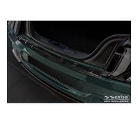 Avisa Protection de seuil arrière carboné 3D compatible avec Ford Mustang VI Coupé 2015-2017 & FL 2017- incl. GT 'Ribs'