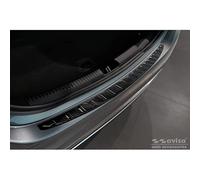 Avisa Protection de seuil arrière carboné 3D compatible avec Mercedes Classe C Berline W206 2021- 'Ribs'