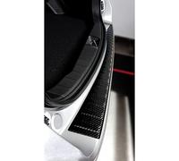 Avisa Protection de seuil arrière carboné 3D compatible avec Mitsubishi ASX Facelift 2019- 'Ribs'