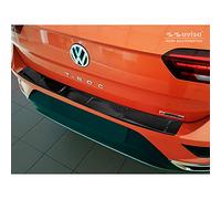 Avisa Protection de seuil arrière carboné 3D compatible avec Volkswagen T-Roc 2017-2022 & Facelift 2022- incl. Cabrio