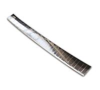 Avisa Protection de seuil arrière inox Chrome compatible avec Volkswagen Crafter & MAN TGE 2017- 'Ribs'