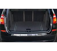 Avisa Protection de seuil arrière inox compatible avec BMW X3 F25 Facelift 2014-2017