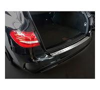 Avisa Protection de seuil arrière inox compatible avec Mercedes Classe-C W205 Kombi 2014-2021 'Ribs'