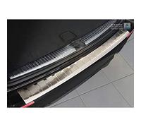 Avisa Protection de seuil arrière inox compatible avec Mercedes Classe-E W213 Kombi 2016- 'Ribs'