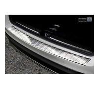Avisa Protection de seuil arrière inox compatible avec Mercedes GLC 2015-2019 & FL 2019- 'Ribs'