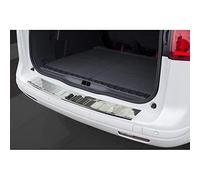 Avisa Protection de seuil arrière inox compatible avec Peugeot 5008 2009-2016 'Ribs'