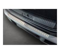 Avisa Protection de seuil arrière INOX Compatible avec Peugeot 5008 III 2024- 'Ribs', Argent
