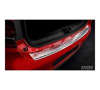 Avisa Protection de seuil arrière inox compatible avec Renault Clio E HB 5-portes 2019- Incl. Facelift 'Ribs'
