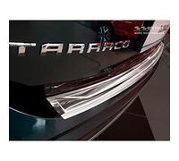 Avisa Protection de seuil arrière inox compatible avec Seat Tarraco 2019-, Argent
