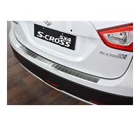 Avisa Protection de seuil arrière inox compatible avec Suzuki SX-4 S-Cross 2013-2021