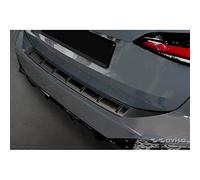 Avisa Protection de seuil arrière inox noir compatible avec BMW Série 2 (U06) Active Tourer (incl. Paquet M) 2021- 'STRONG EDITION'