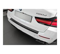 Avisa Protection de seuil arrière inox noir compatible avec BMW Série 5 G31 Touring Facelift 2020-2024 excl. M-Sport 'Ribs'