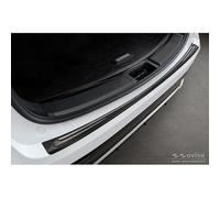 Avisa Protection de seuil arrière inox noir compatible avec Lexus NX II 2021- 'Lines'
