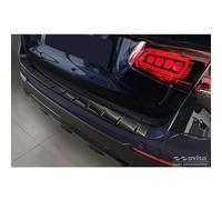 Avisa Protection de seuil arrière inox noir compatible avec Mercedes GLC (X253) 2015-2019 & Facelift 2019- 'STRONG EDITION'