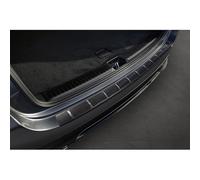 Avisa Protection de seuil arrière inox noir compatible avec Mercedes GLE II (W167) Facelift excl. AMG 2023- 'Ribs'